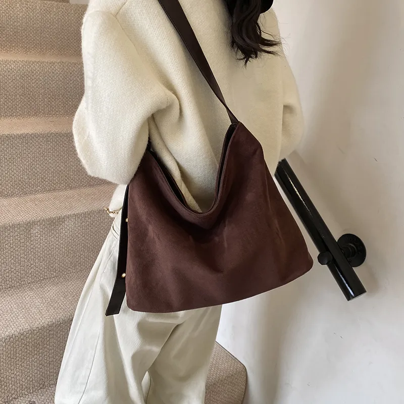 LUVISTRUE PC Shoulder Bag Crossbody Bag Tote Regular Women's Coffee/Pink/Brown/Plaid Coffee-11