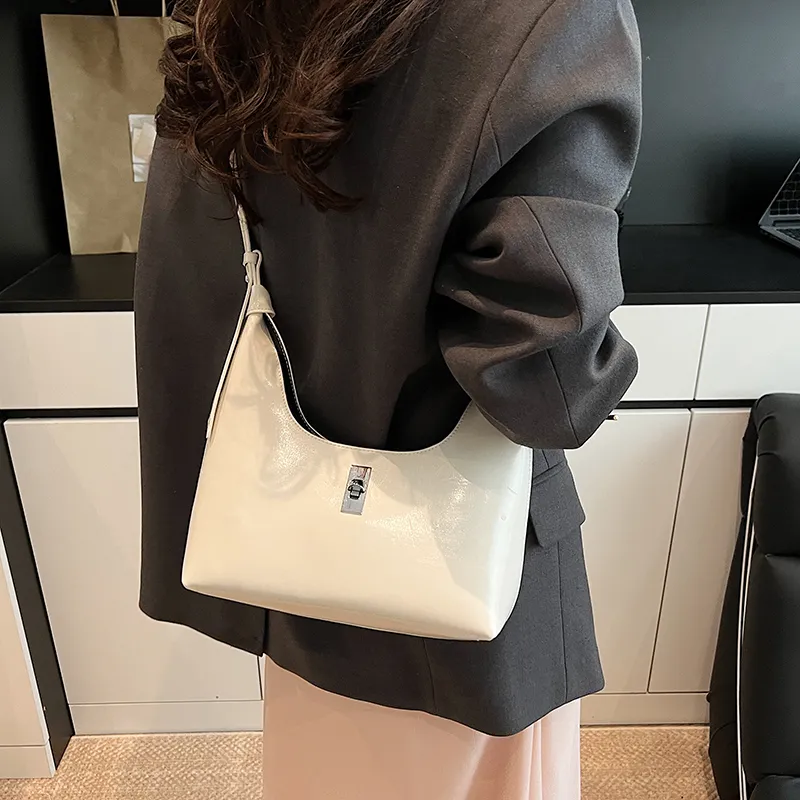 LUVISTRUE PU Crossbody Bag Shoulder Bag Regular Women's White/Silver/Blue/Red/Pink/Black-3