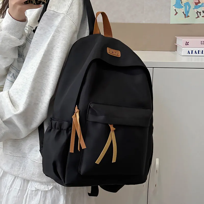 LUVISTRUE Nylon Backpack Regular Unisex White/Red/Blue/Black-21