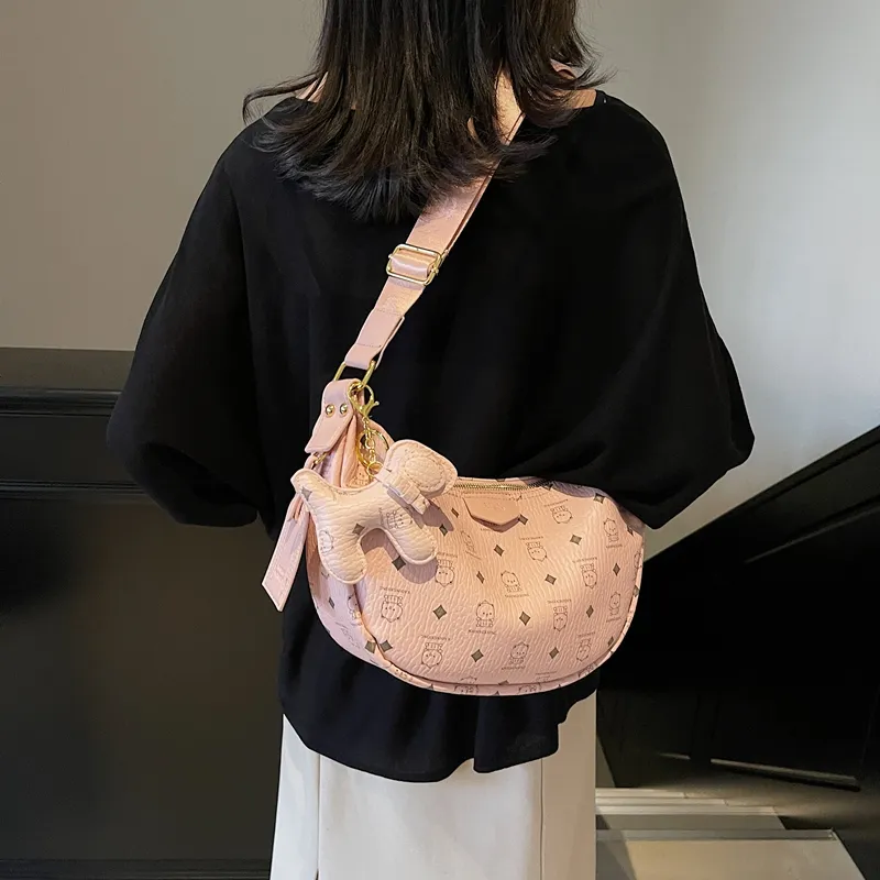 LUVISTRUE PU Crossbody Bag Women's Brown/Beige/Black/Pink/White-27