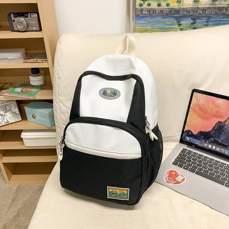 LUVISTRUE Nylon Backpack Unisex Multicolor-19