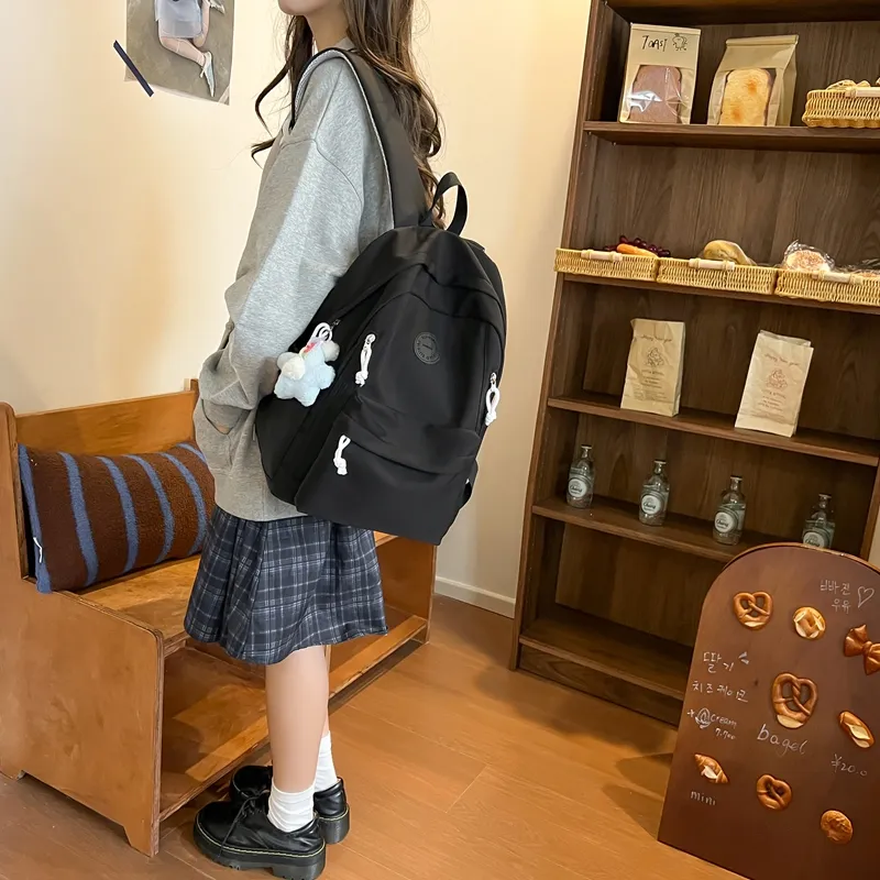 LUVISTRUE Nylon Backpack Regular Unisex Multicolor-13