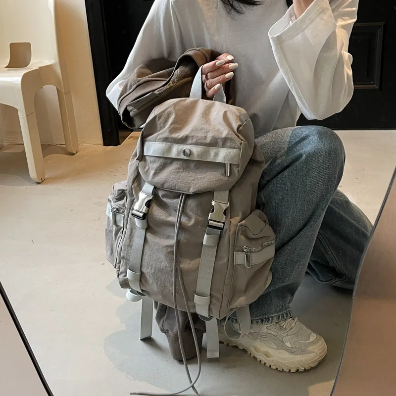 LUVISTRUE Fabric Backpack Unisex Multicolor-8