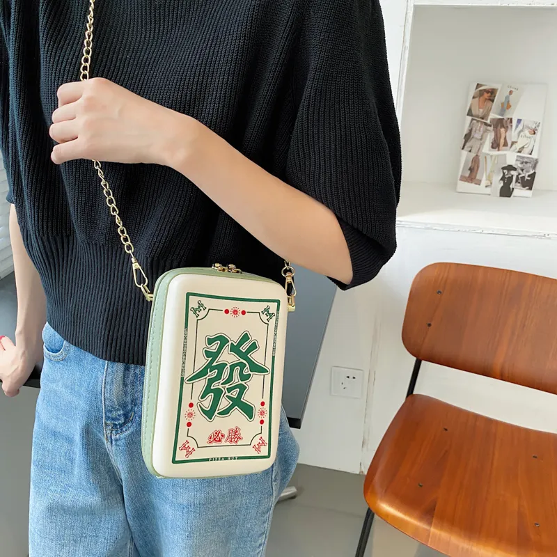 LUVISTRUE PU One Shoulder Small Square Bag Cell Phone Pouch Crossbody Bag Regular Unisex Multicolor-8