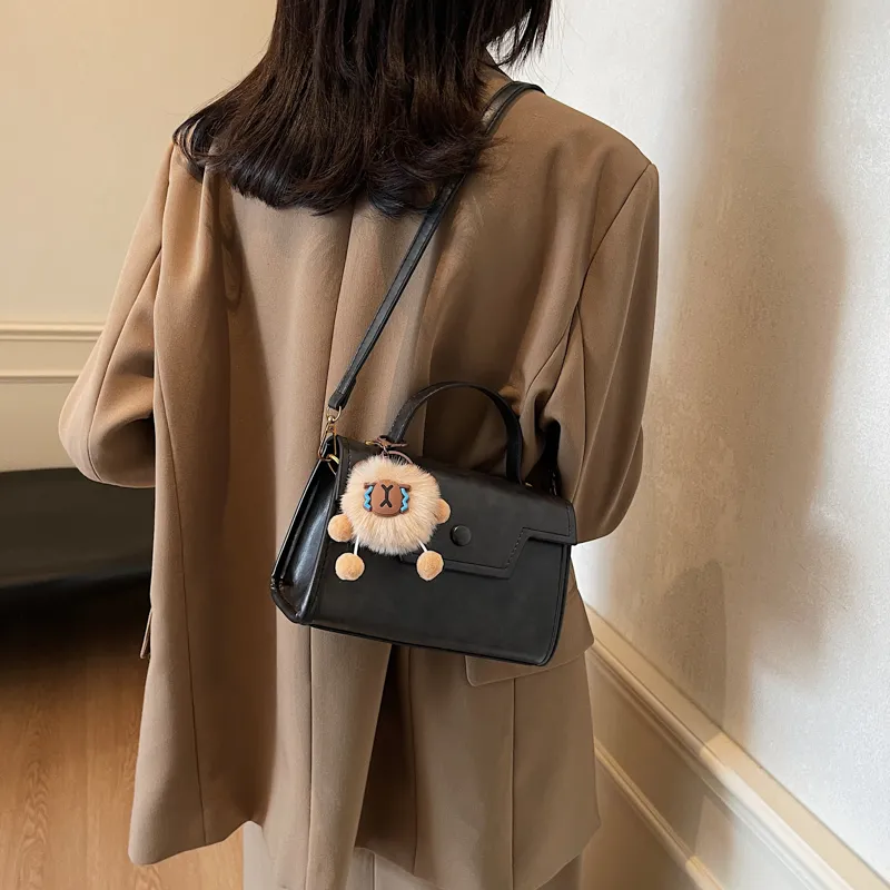 LUVISTRUE PU Shoulder Bag Crossbody Bag Women's Ecru/Black/Brown/Coffee-7