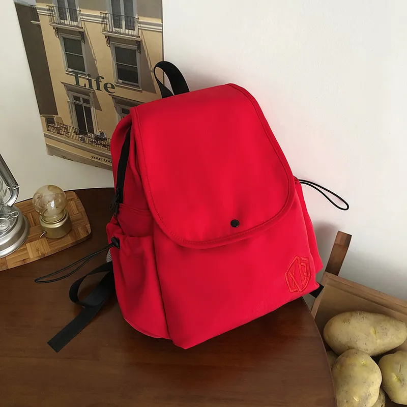 LUVISTRUE Nylon Backpack Regular Unisex Multicolor-26
