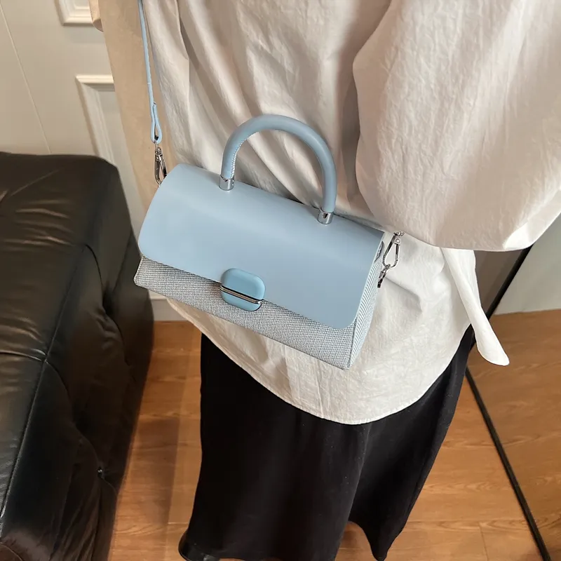 LUVISTRUE PU Handbag Shoulder Bag Crossbody Bag Women's White/blue/apricot/black-12