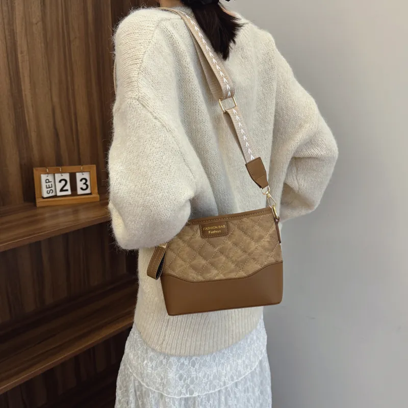 LUVISTRUE PU Shoulder Bag Crossbody Bag Regular Women's Blue/Black/Khaki/Brown-19