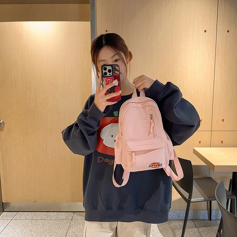 LUVISTRUE Nylon Backpack Regular Unisex Multicolor-7