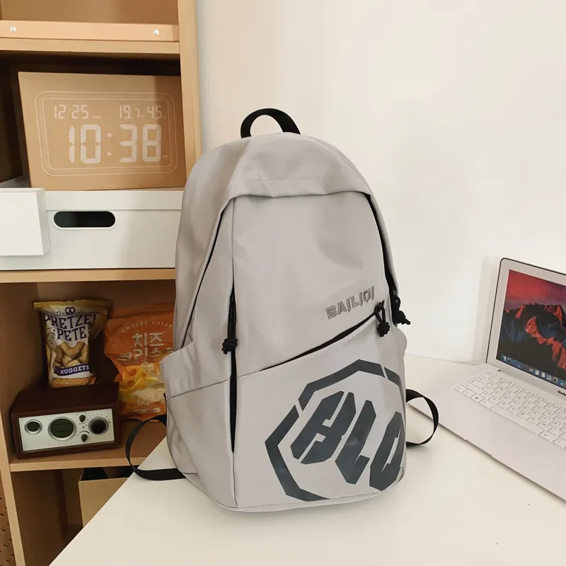 LUVISTRUE Nylon Unisex Couple Backpack Large Size Men's Multicolor-1