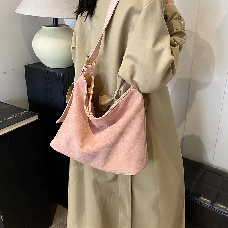 LUVISTRUE PC Shoulder Bag Crossbody Bag Tote Regular Women's Coffee/Pink/Brown/Plaid Coffee-18