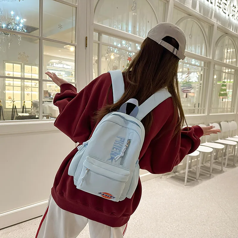 LUVISTRUE Nylon Backpack Regular Unisex Multicolor-21