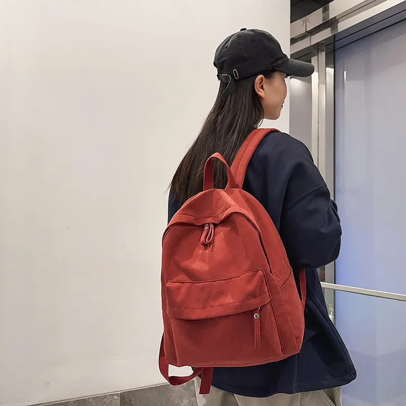 LUVISTRUE Nylon Backpack Regular Unisex Multicolor-16