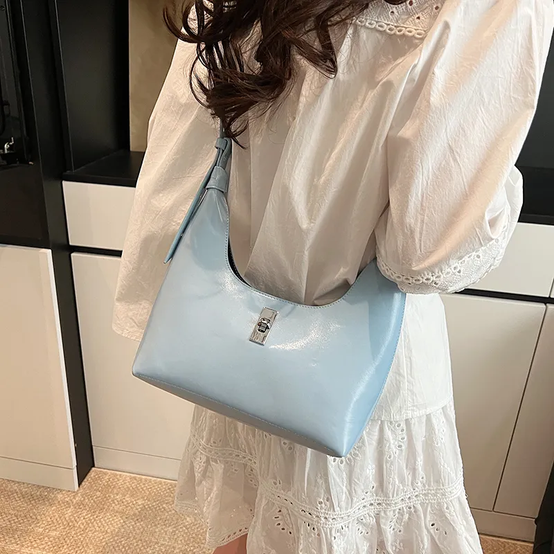 LUVISTRUE PU Crossbody Bag Shoulder Bag Regular Women's White/Silver/Blue/Red/Pink/Black-17