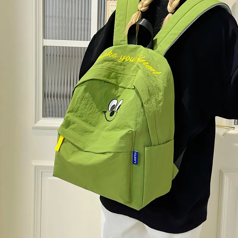 LUVISTRUE Nylon Backpack Unisex Multicolor-8