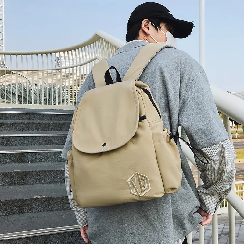 LUVISTRUE Nylon Backpack Regular Unisex Multicolor-23