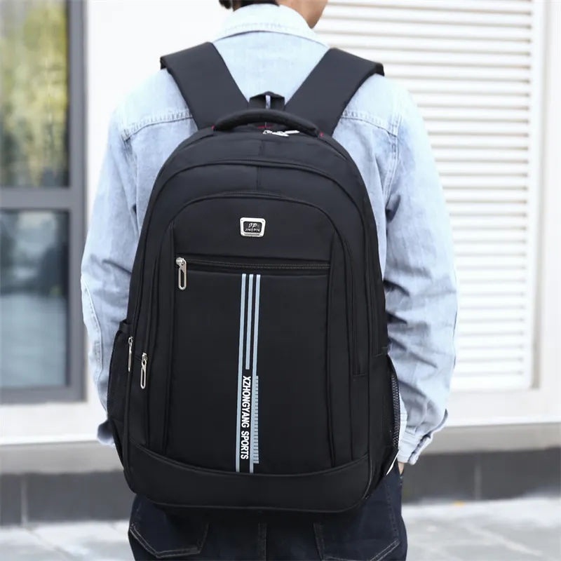 LUVISTRUE Oxford Backpack Men's Black-5