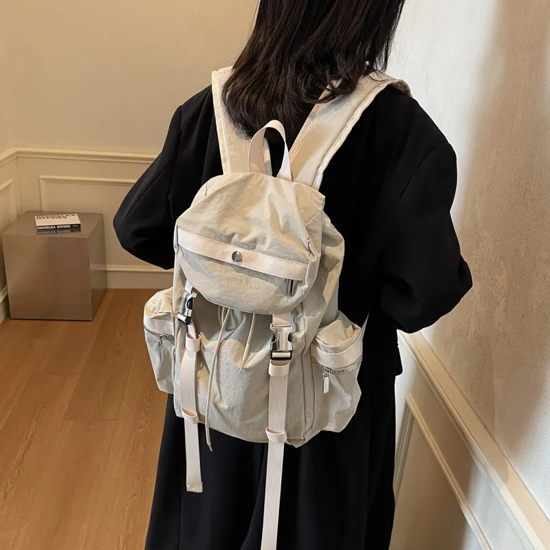 LUVISTRUE Fabric Backpack Unisex Multicolor-4