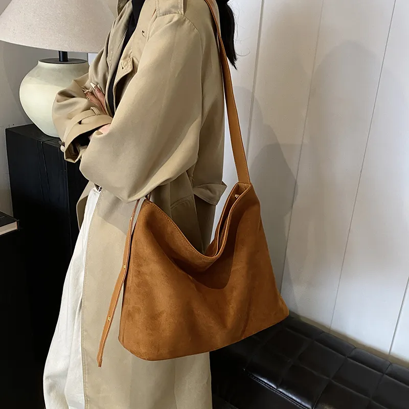 LUVISTRUE PC Shoulder Bag Crossbody Bag Tote Regular Women's Coffee/Pink/Brown/Plaid Coffee-22