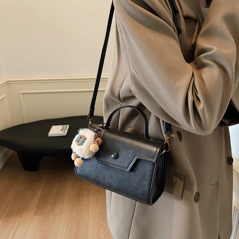 LUVISTRUE PU Shoulder Bag Crossbody Bag Women's Ecru/Black/Brown/Coffee-9