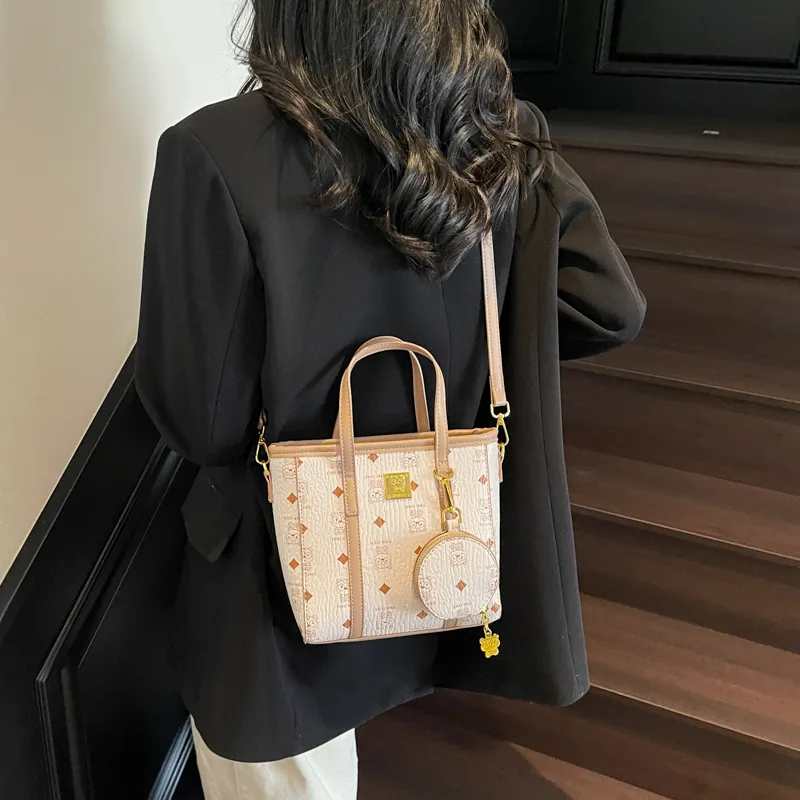 LUVISTRUE PU Handbags Shoulder Bag Crossbody Bag Regular Women's Pink/Brown/Ecru-15