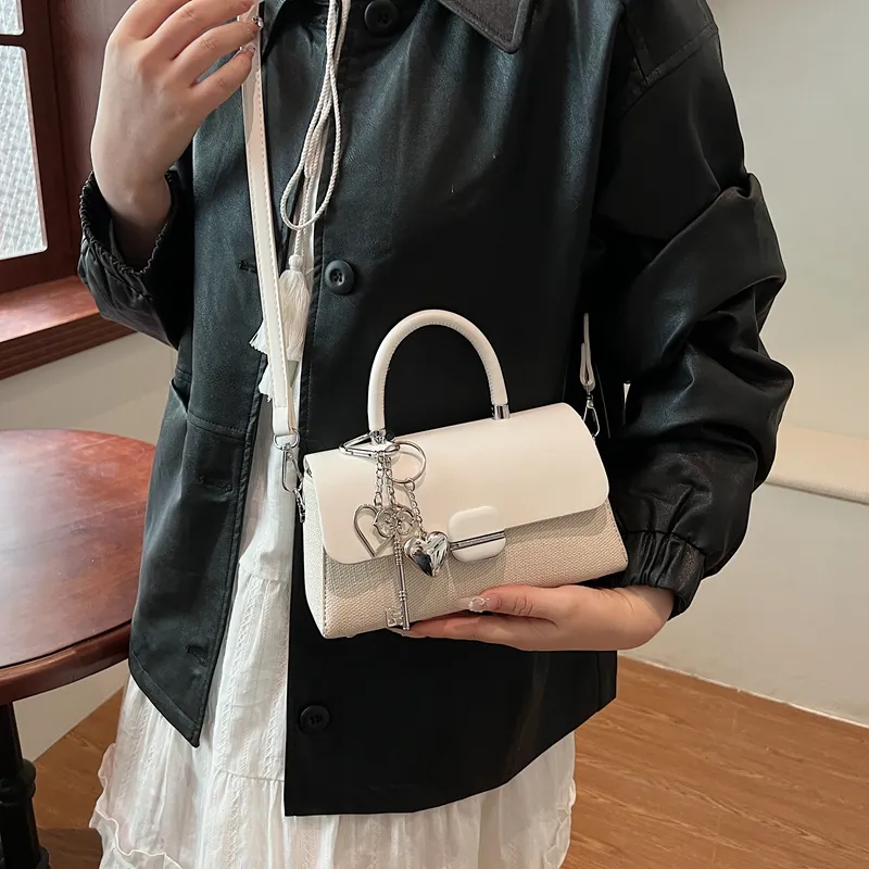 LUVISTRUE PU Handbag Shoulder Bag Crossbody Bag Women's White/blue/apricot/black-4