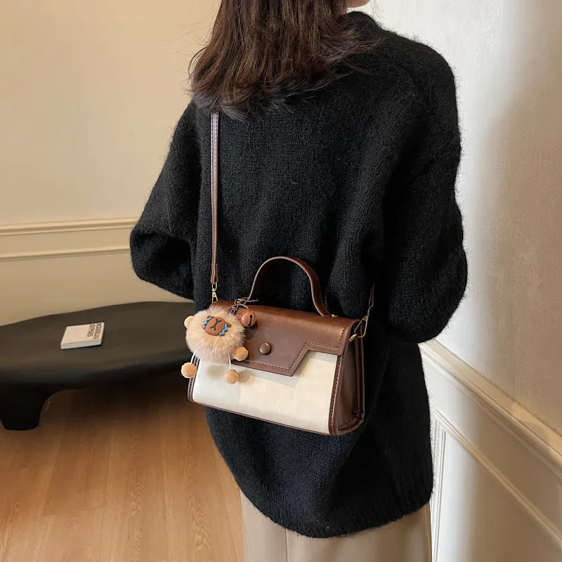 LUVISTRUE PU Shoulder Bag Crossbody Bag Women's Ecru/Black/Brown/Coffee-5