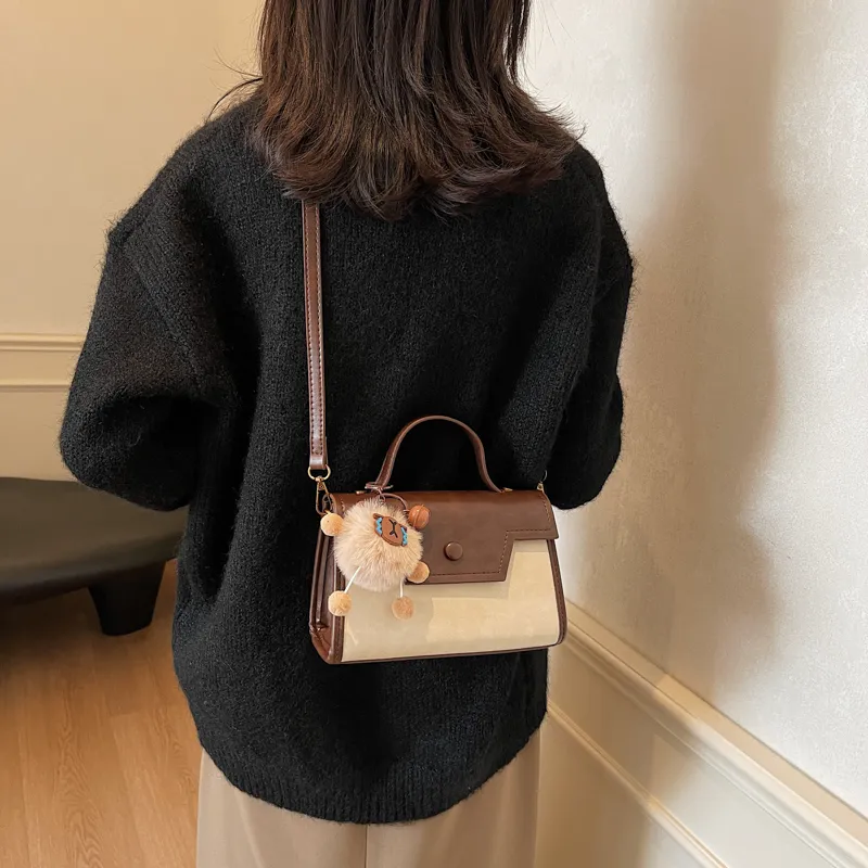 LUVISTRUE PU Shoulder Bag Crossbody Bag Women's Ecru/Black/Brown/Coffee-4