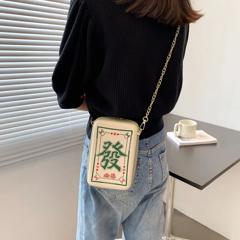 LUVISTRUE PU One Shoulder Small Square Bag Cell Phone Pouch Crossbody Bag Regular Unisex Multicolor-11