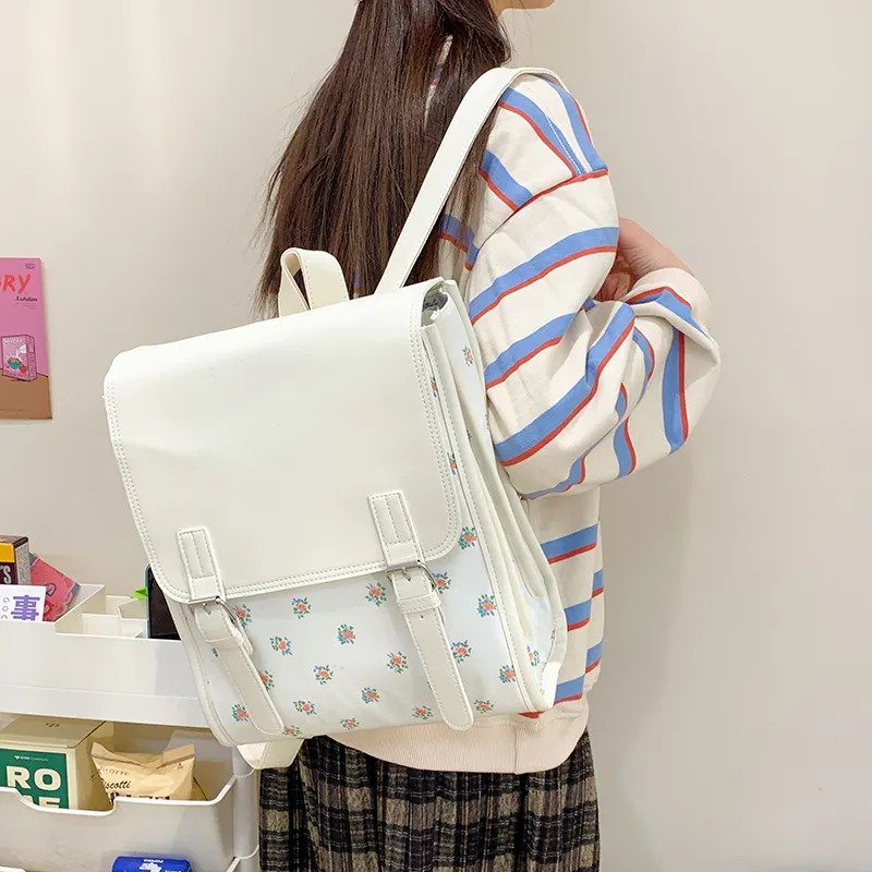 LUVISTRUE PU Backpack Women's Large Floral Style/Small Floral Style-7