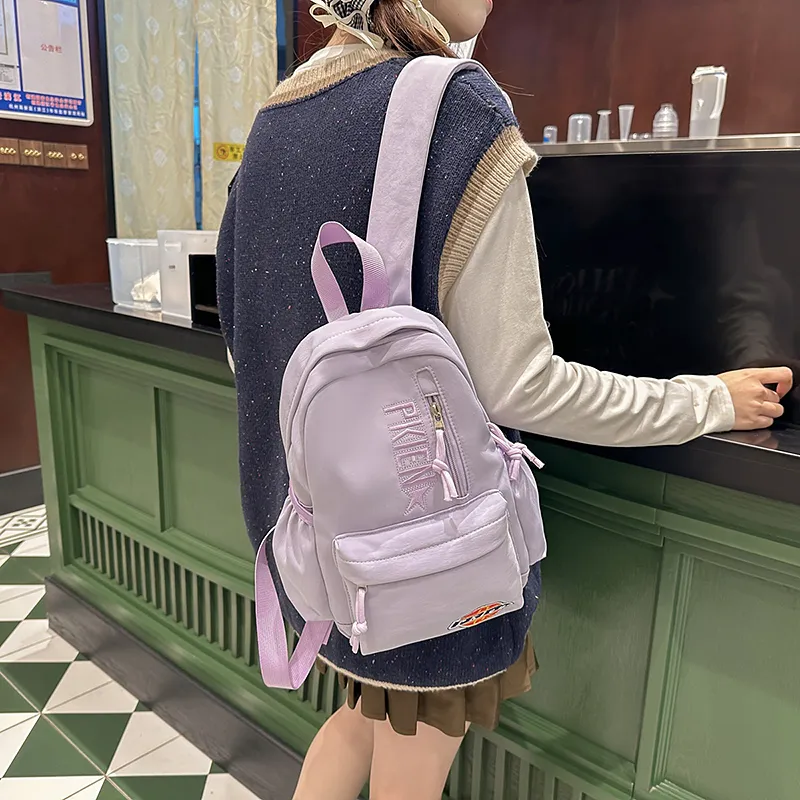 LUVISTRUE Nylon Backpack Regular Unisex Multicolor-15
