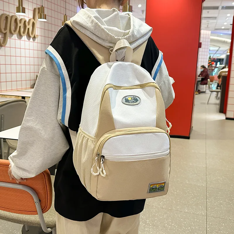 LUVISTRUE Nylon Backpack Unisex Multicolor-14