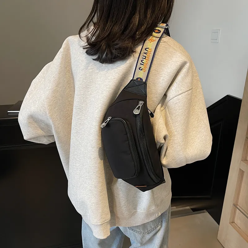 LUVISTRUE Fabric Shoulder Bag Sling Bag Cell Phone Pouch Regular Unisex White/Black/Gray/Yellow-20