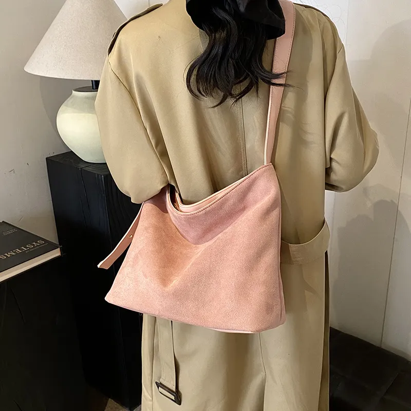 LUVISTRUE PC Shoulder Bag Crossbody Bag Tote Regular Women's Coffee/Pink/Brown/Plaid Coffee-17