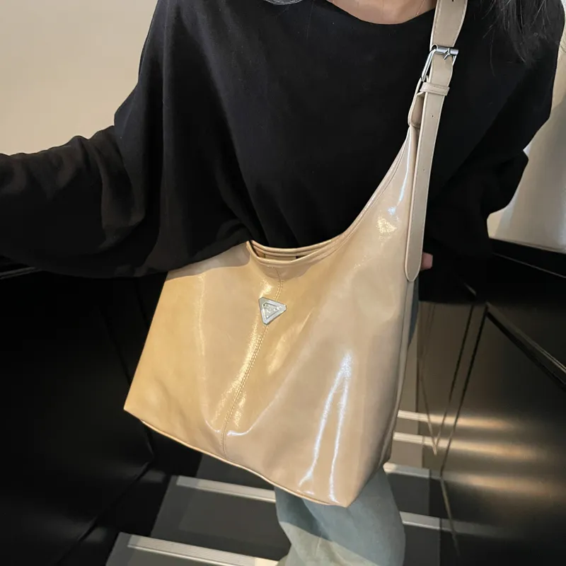 LUVISTRUE PU Shoulder Bag Tote Large Size Women's Black/Khaki/Pink/Coffee-10