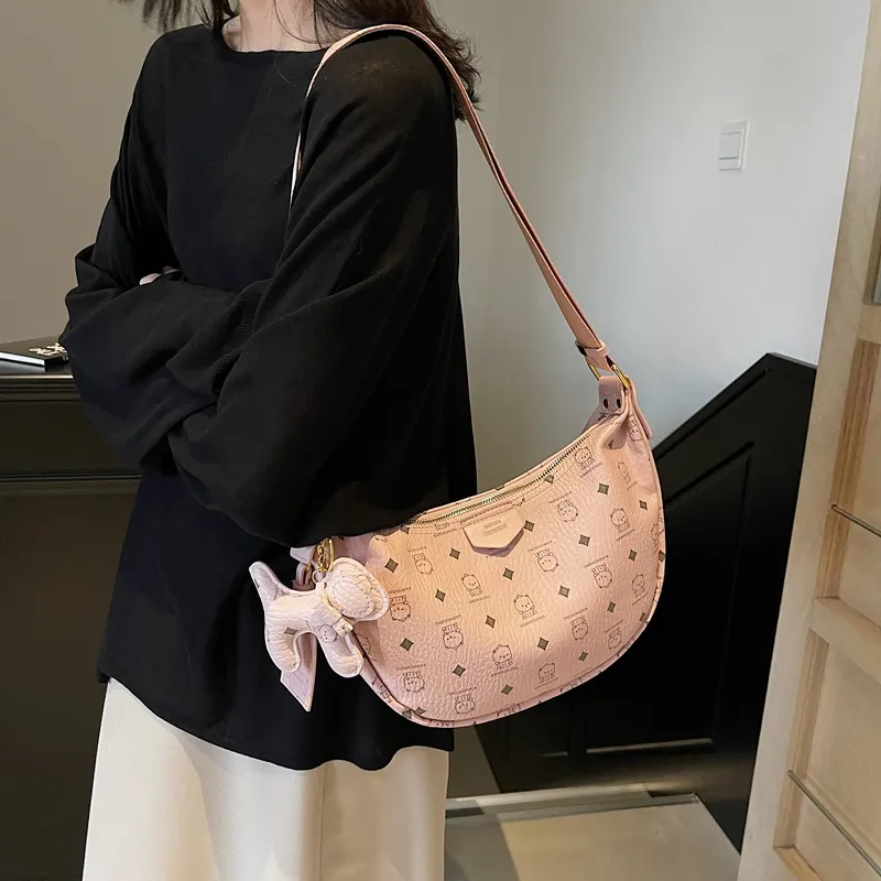 LUVISTRUE PU Crossbody Bag Women's Brown/Beige/Black/Pink/White-25
