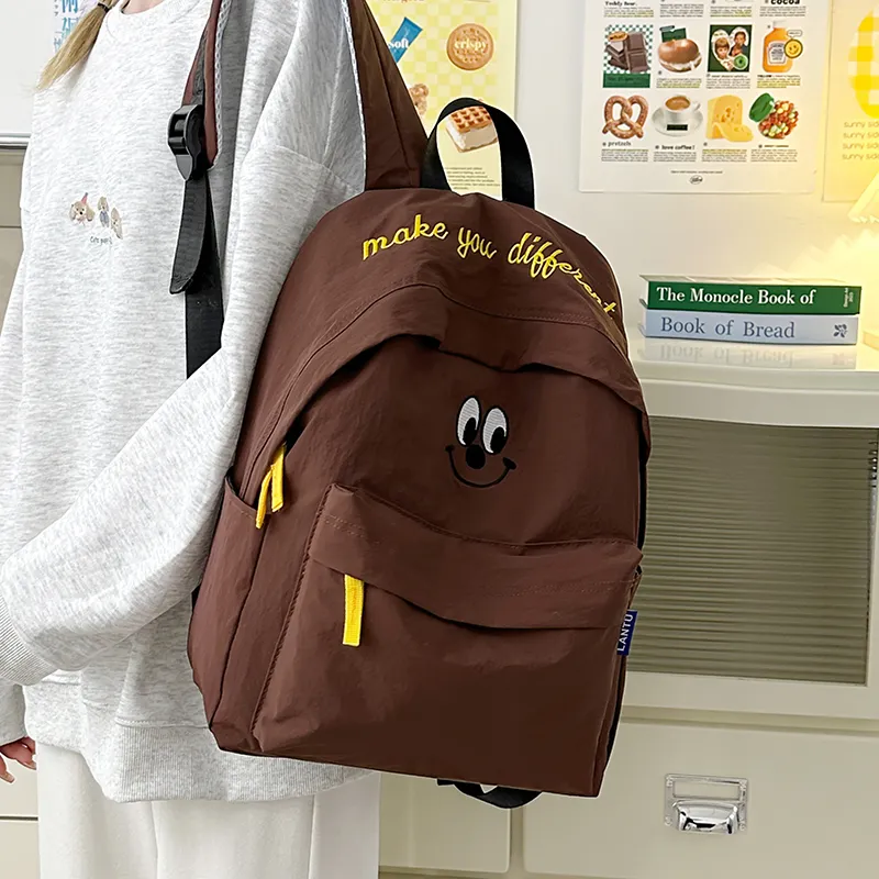 LUVISTRUE Nylon Backpack Unisex Multicolor-18