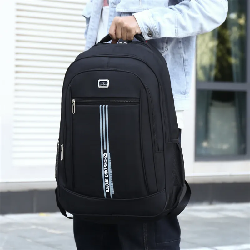 LUVISTRUE Oxford Backpack Men's Black-3