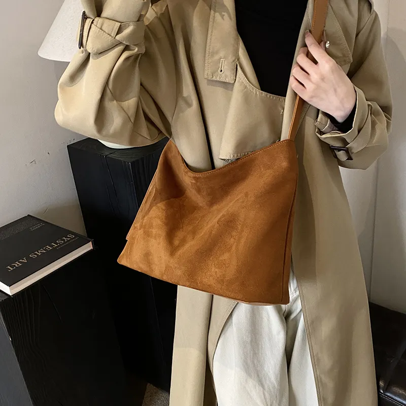 LUVISTRUE PC Shoulder Bag Crossbody Bag Tote Regular Women's Coffee/Pink/Brown/Plaid Coffee-25