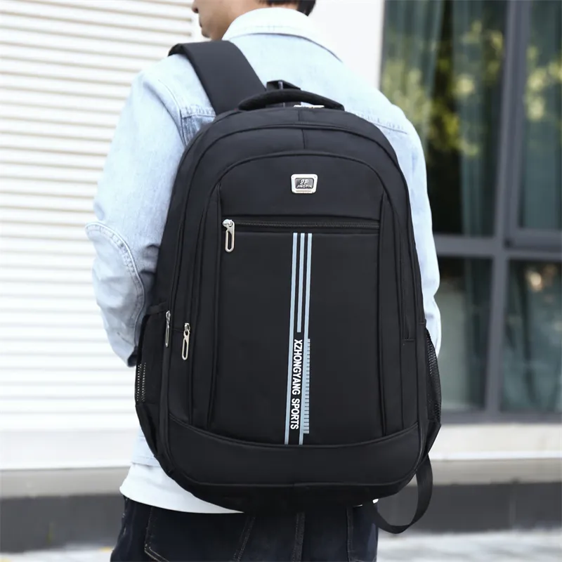 LUVISTRUE Oxford Backpack Men's Black-4