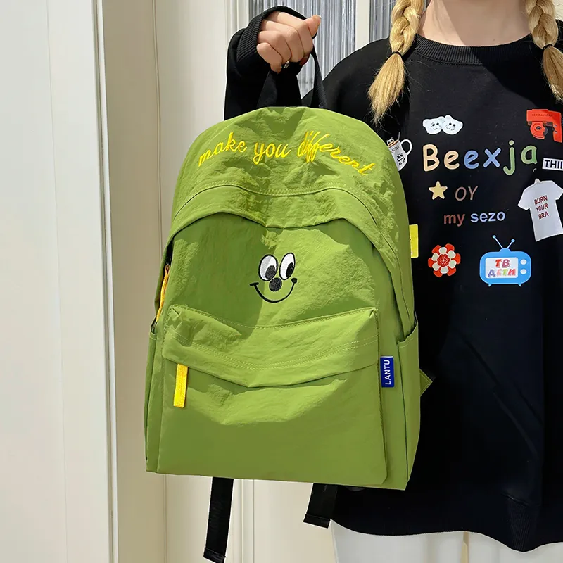 LUVISTRUE Nylon Backpack Unisex Multicolor-13