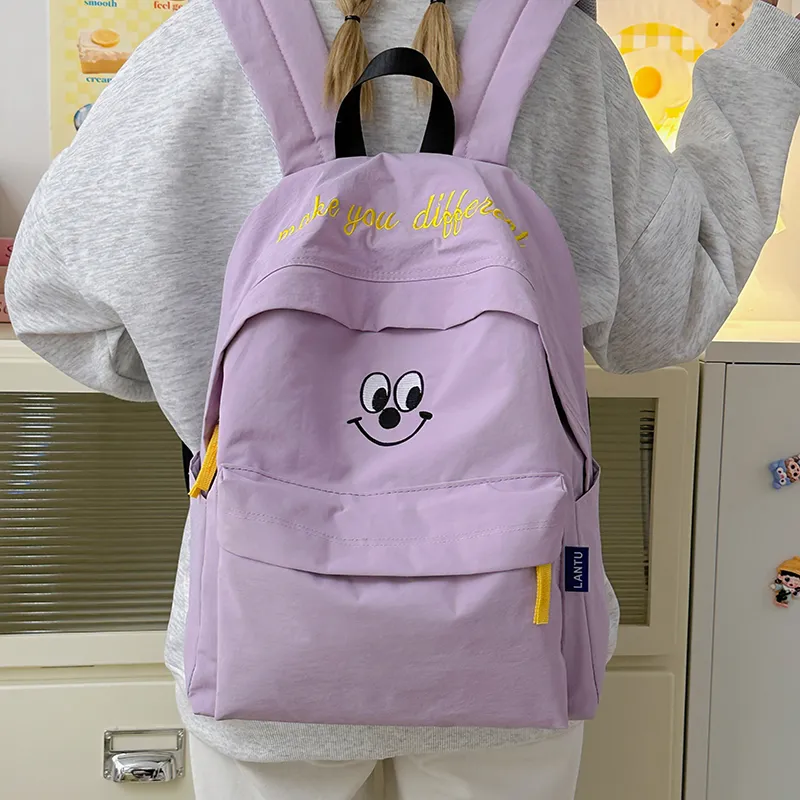 LUVISTRUE Nylon Backpack Unisex Multicolor-2