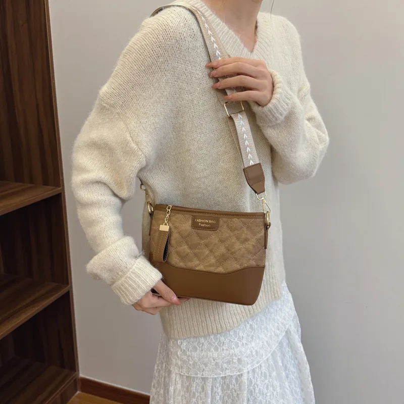LUVISTRUE PU Shoulder Bag Crossbody Bag Regular Women's Blue/Black/Khaki/Brown-20