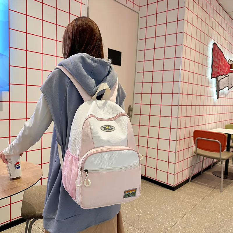 LUVISTRUE Nylon Backpack Unisex Multicolor-8