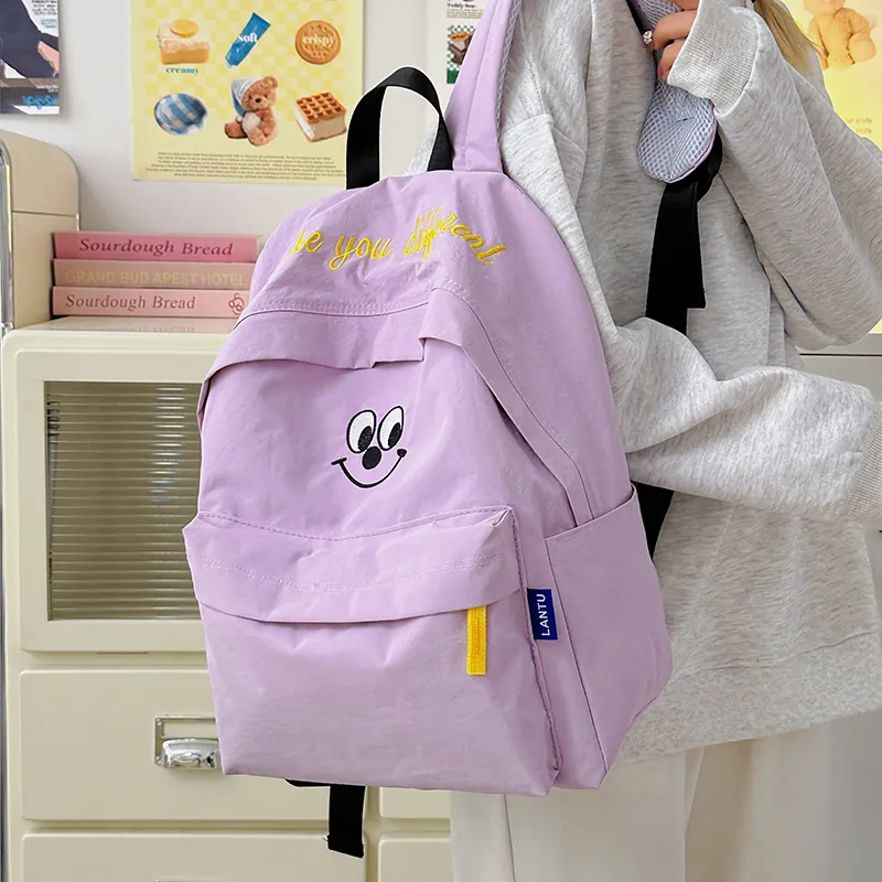 LUVISTRUE Nylon Backpack Unisex Multicolor-3
