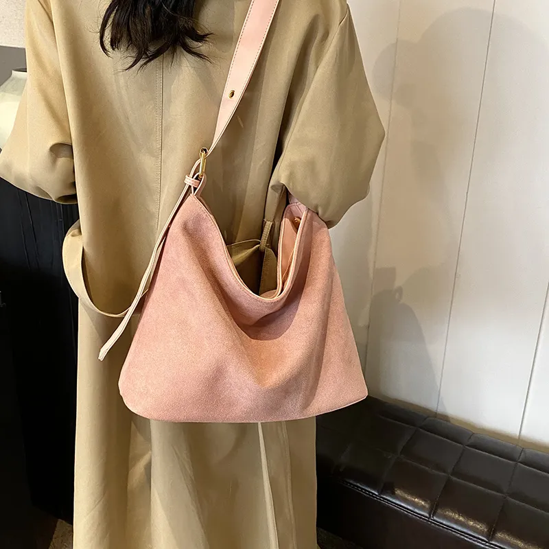 LUVISTRUE PC Shoulder Bag Crossbody Bag Tote Regular Women's Coffee/Pink/Brown/Plaid Coffee-19