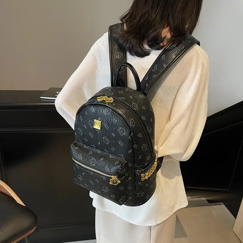 LUVISTRUE PU Backpacks Regular Women's Pink/Khaki/Brown/Black-44