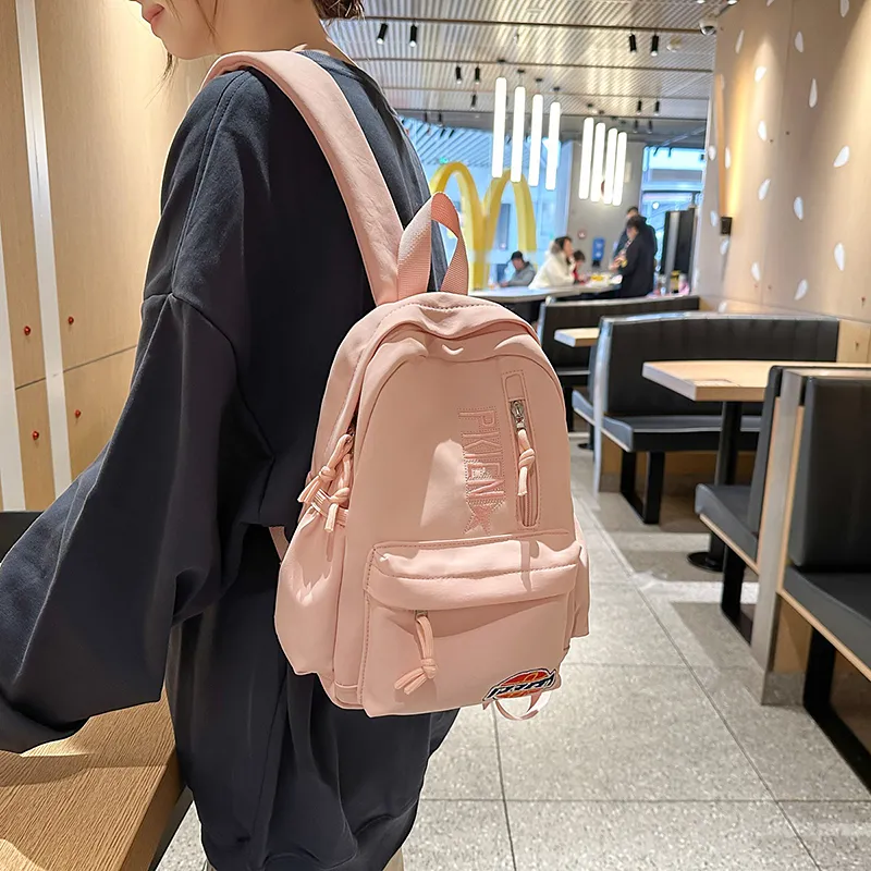 LUVISTRUE Nylon Backpack Regular Unisex Multicolor-11