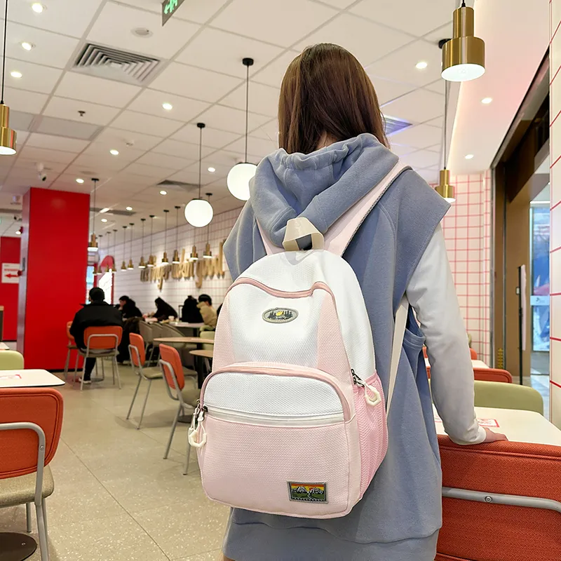 LUVISTRUE Nylon Backpack Unisex Multicolor-9