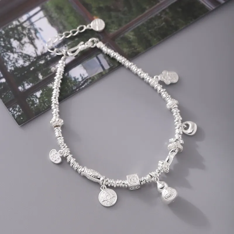 Aikala 925 Sterling Silver Bracelets Unisex-3